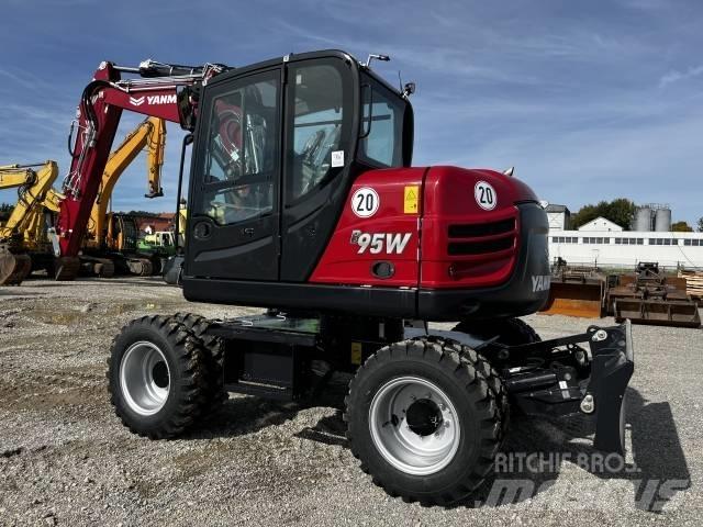 Yanmar B 95W Kolová rýpadla