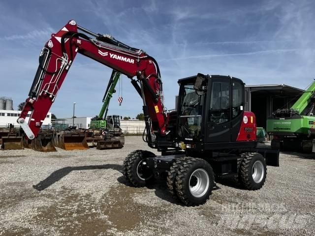 Yanmar B 95W Kolová rýpadla
