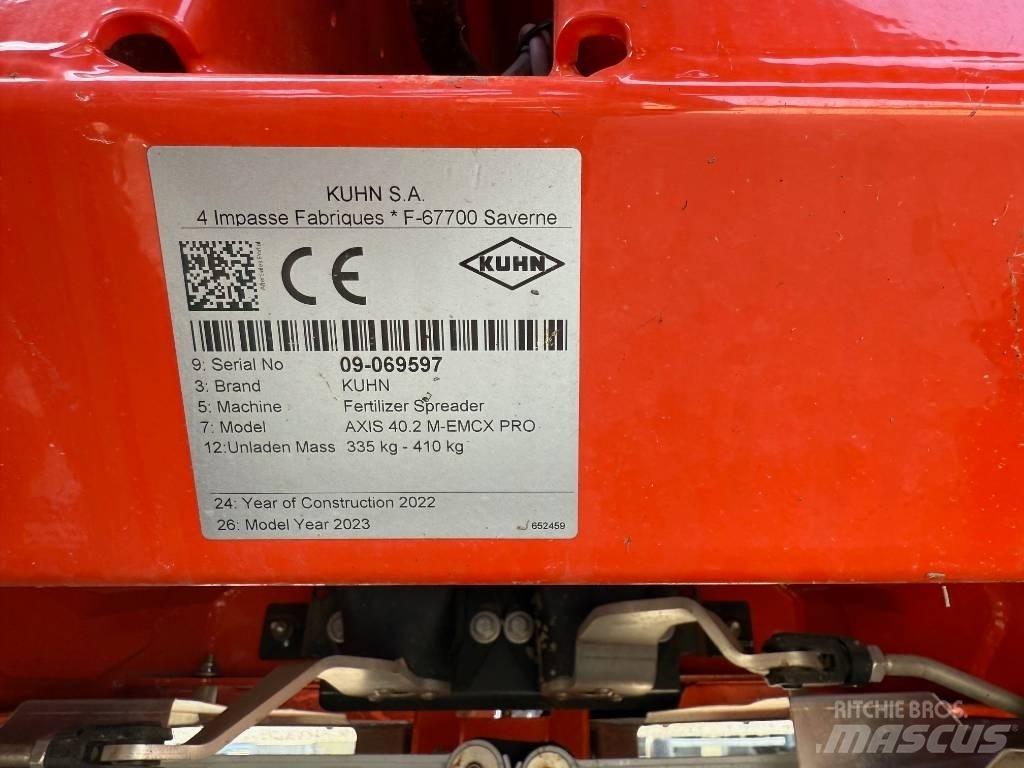 Kuhn AXIS 40.2 Aplikátory tekutých hnojiv
