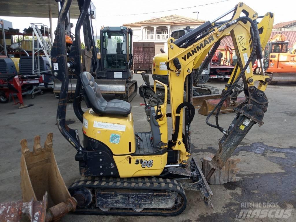 Yanmar SV08-1C Mini rýpadla < 7t