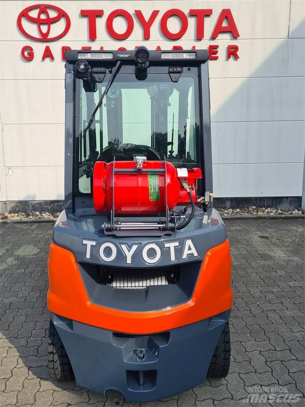 Toyota 02-8FGF25 LPG vozíky