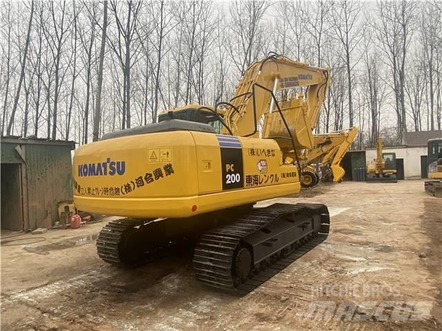 Komatsu pc200-7 Pásová rýpadla