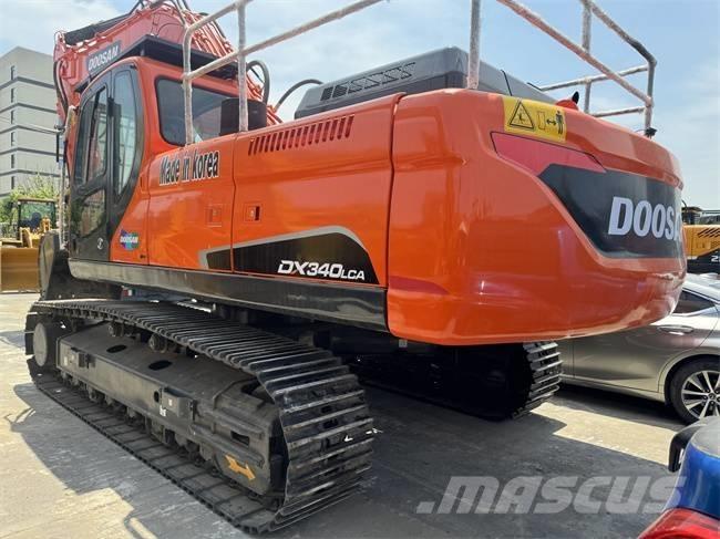 Doosan DX 340 LCA Pásová rýpadla