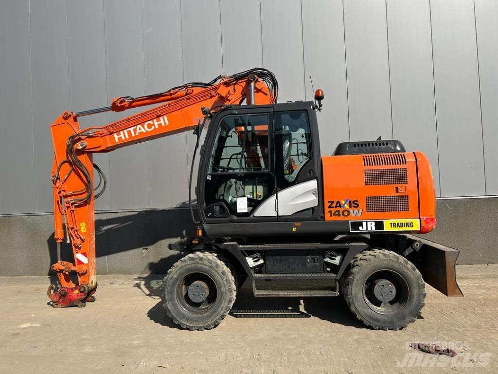 Hitachi ZX 140 W-5B Kolová rýpadla