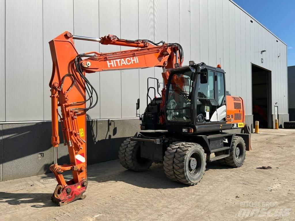 Hitachi ZX 140 W-5B Kolová rýpadla