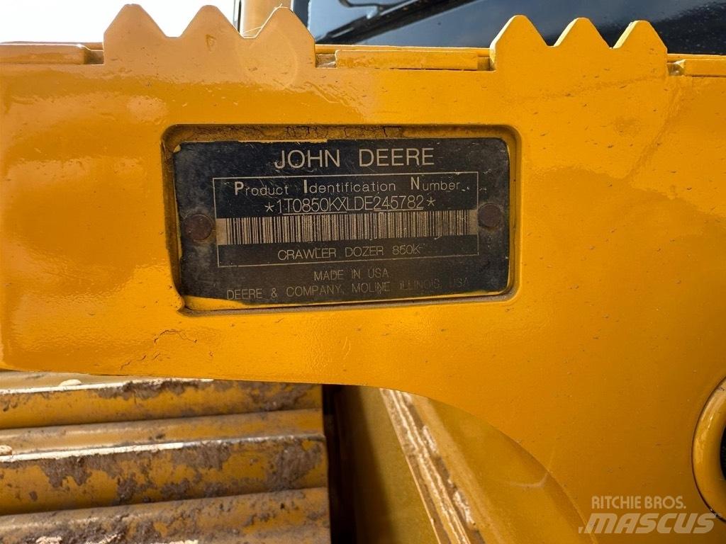DEERE 850K Pásové dozery