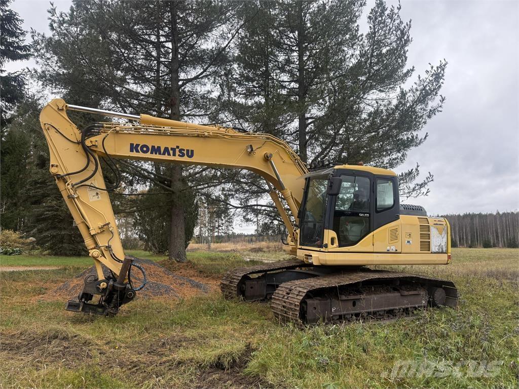 Komatsu PC180LC Pásová rýpadla
