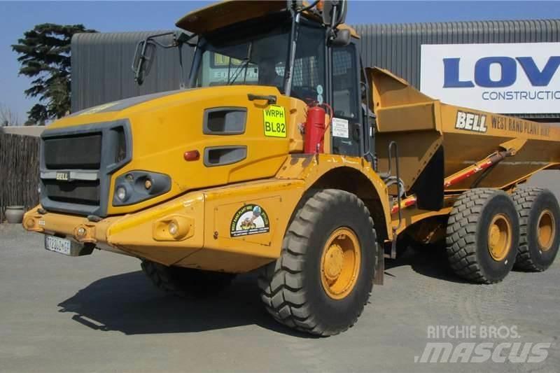 Bell B20E 6X4 Kloubové dempry