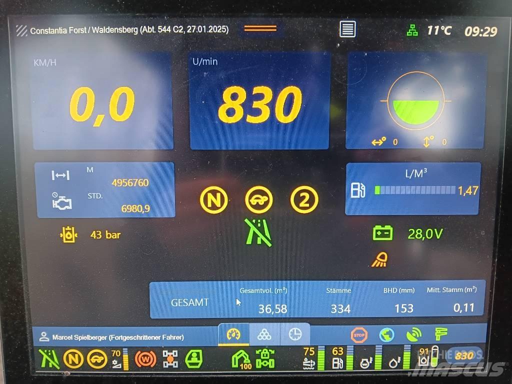 Komatsu 901 XC Harvestory