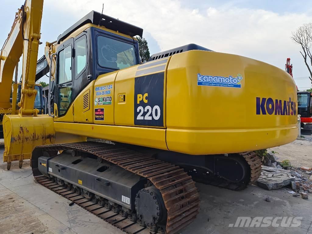 Komatsu PC 220-7 Pásová rýpadla