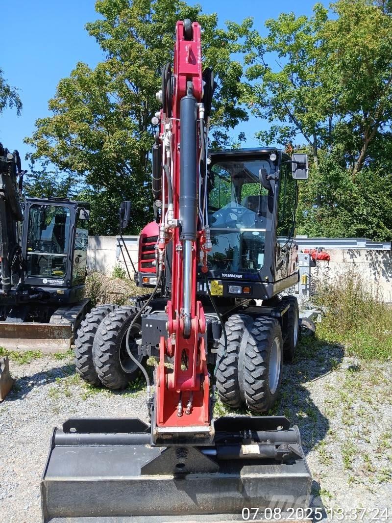 Yanmar B75W Kolová rýpadla