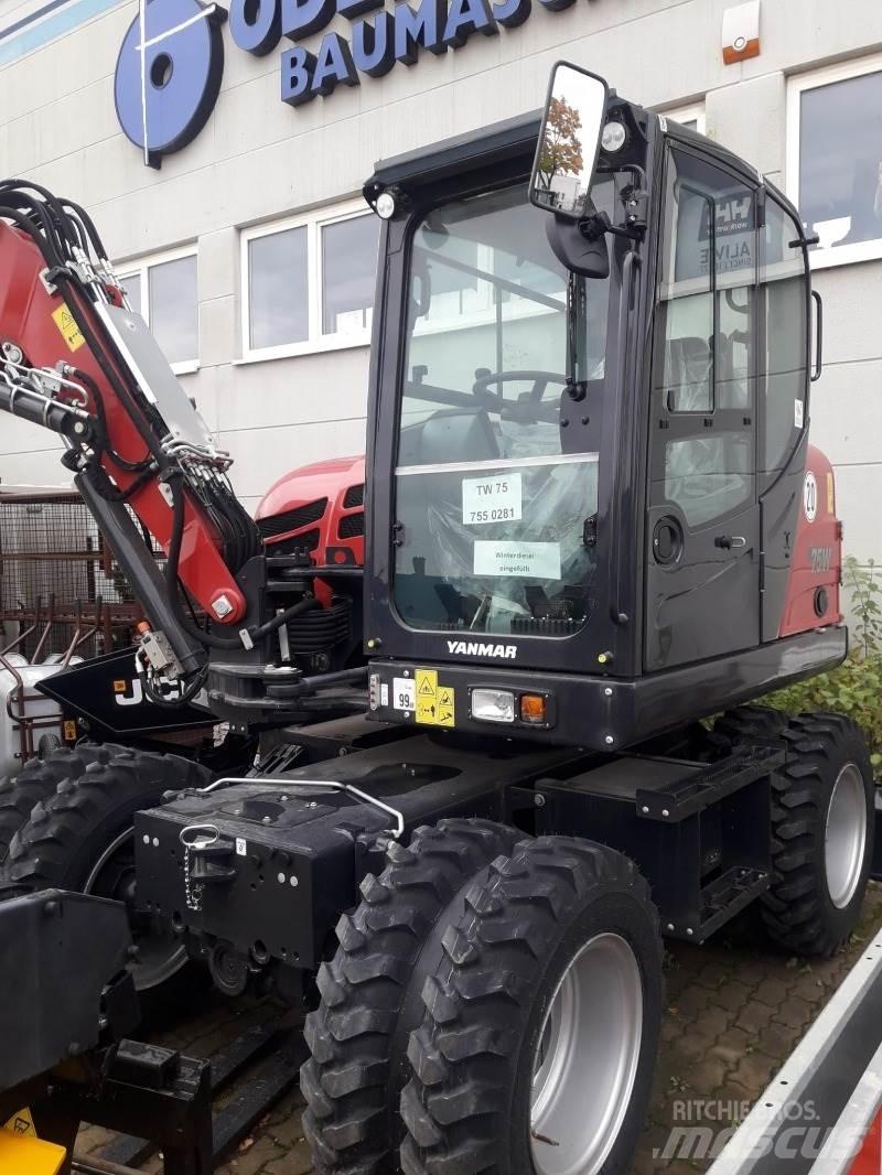 Yanmar B75W Kolová rýpadla