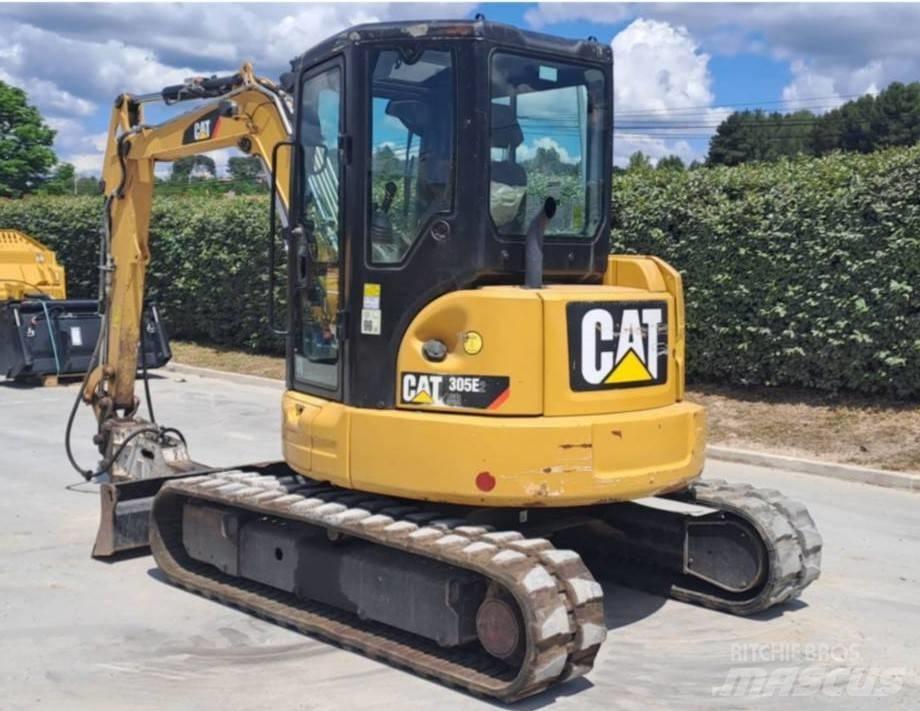 CAT 305 E2 CR Mini rýpadla < 7t