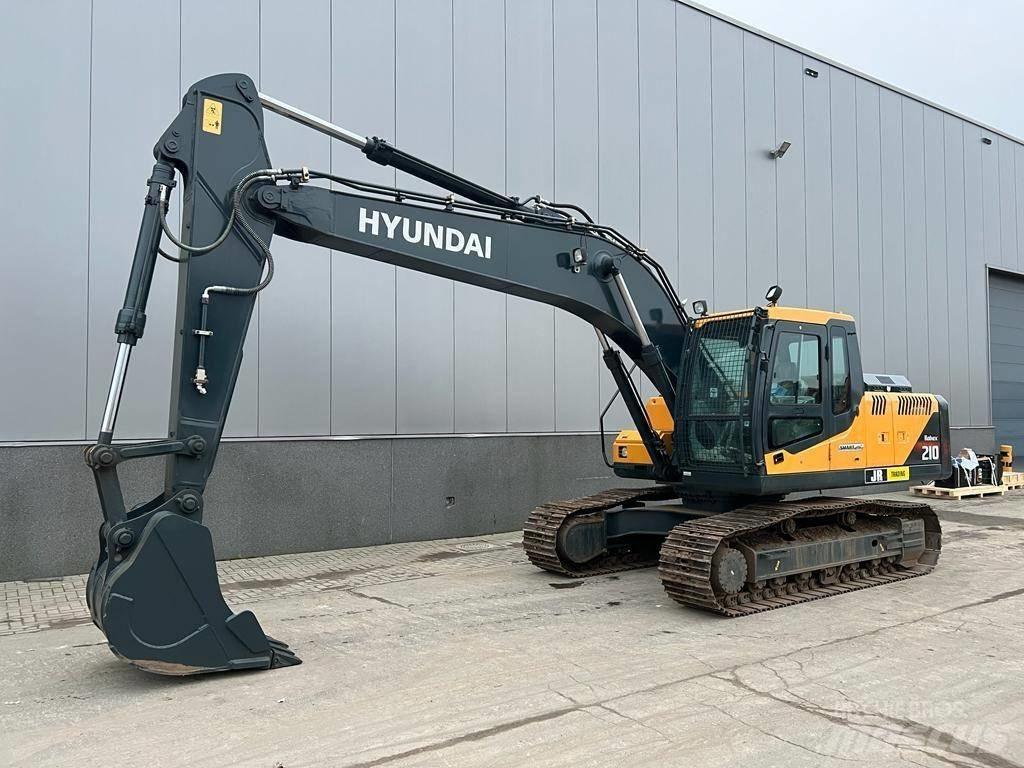 Hyundai R 210 Pásová rýpadla
