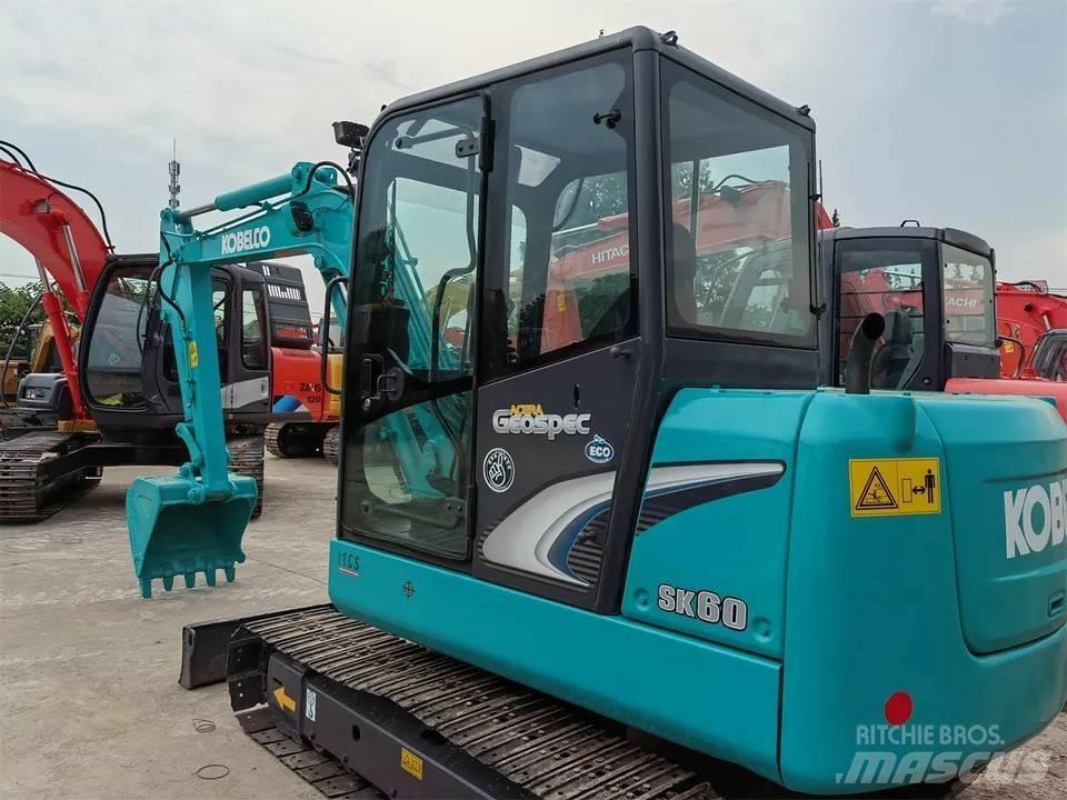 Kobelco SK 60 Pásová rýpadla