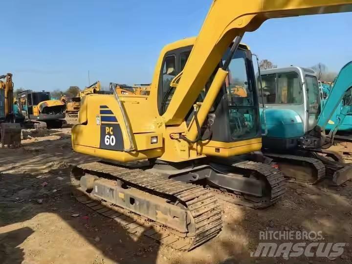 Komatsu PC60 Pásová rýpadla