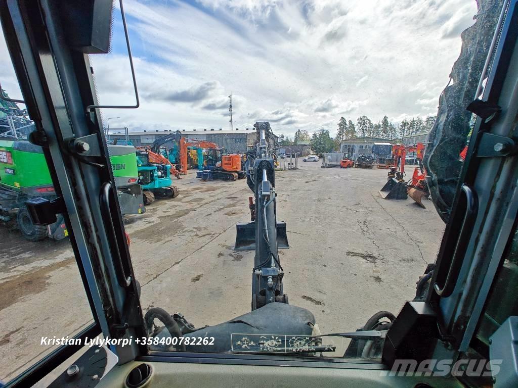 Huddig 1260 C CABLE Backhoe loaders
