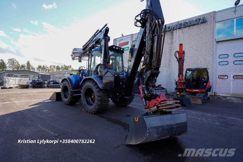 Huddig 1260 C CABLE Backhoe loaders