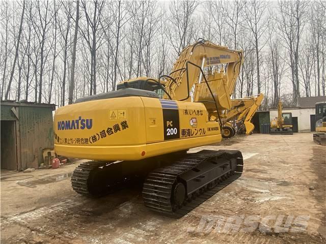 Komatsu pc200-7 Pásová rýpadla