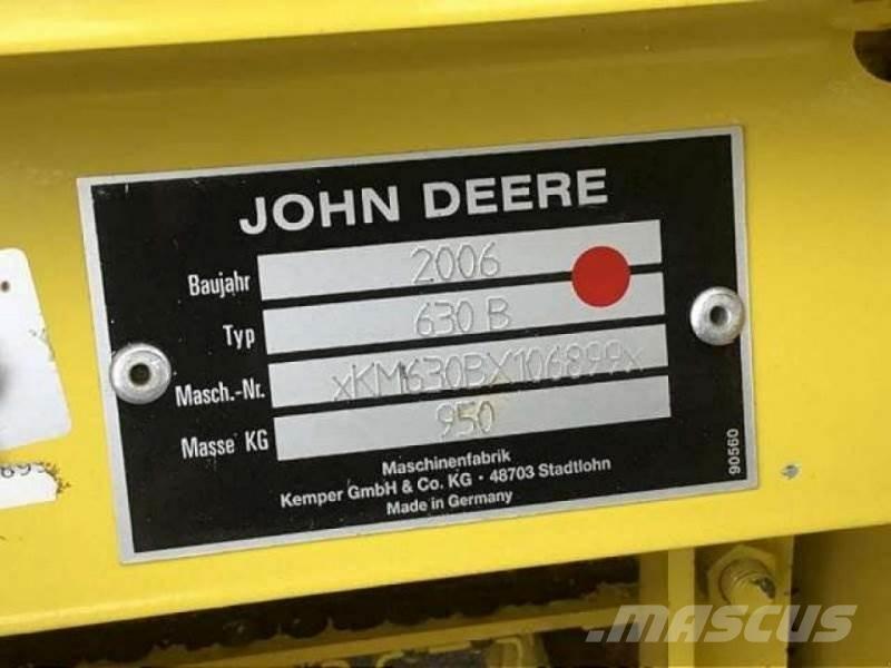 John Deere 630 B Příslušenství strojů na seno a píci