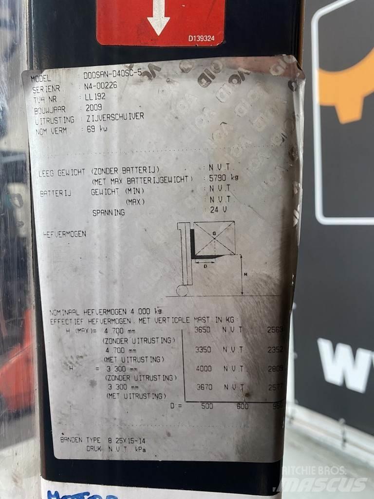 Doosan D40SC-5 Dieselové vozíky