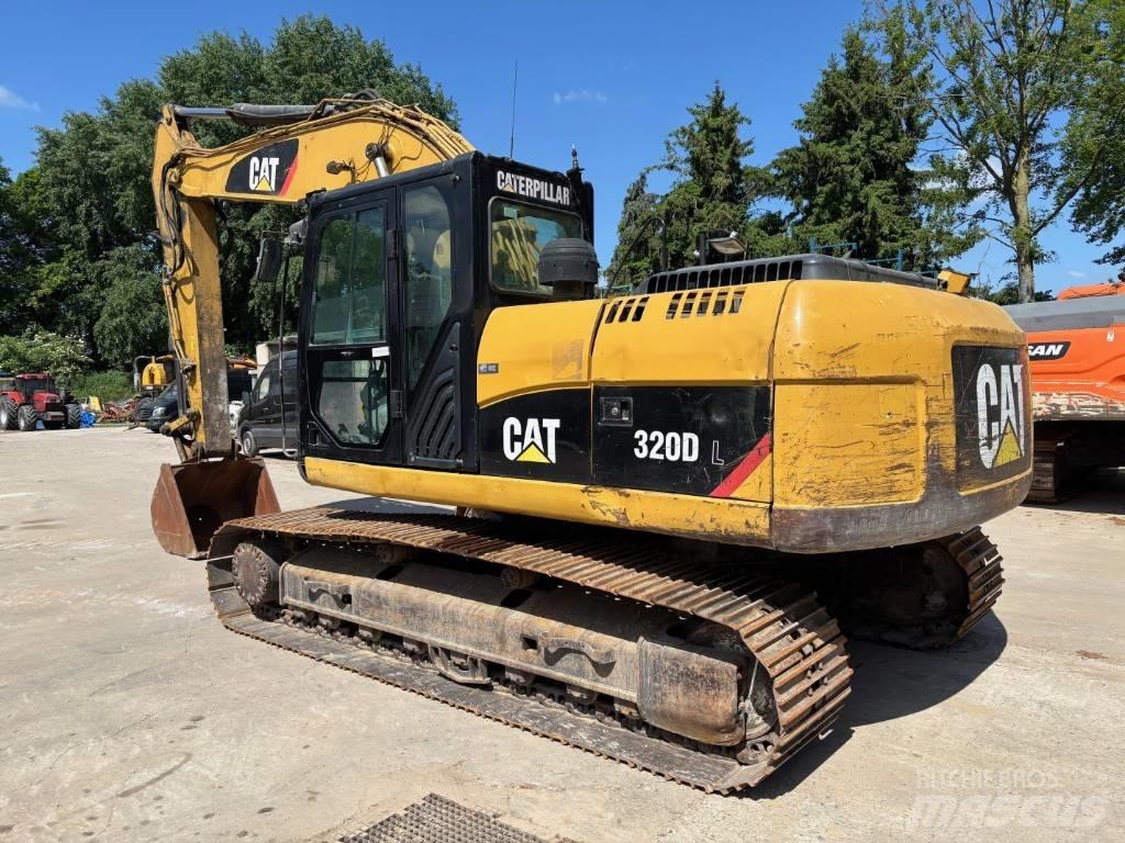 CAT 320 D L Pásová rýpadla