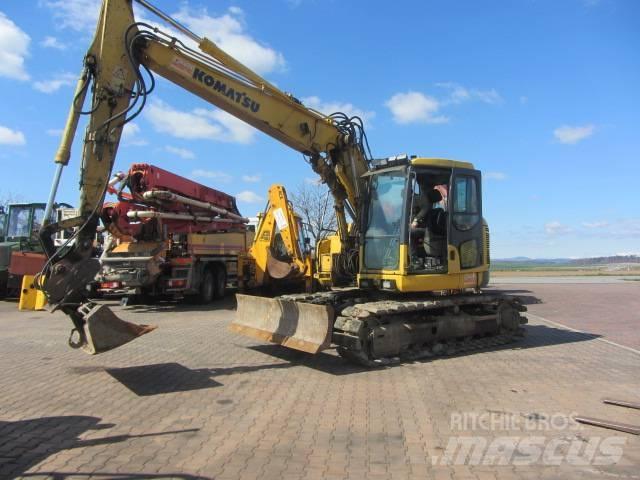 Komatsu PC 138-8 US Pásová rýpadla