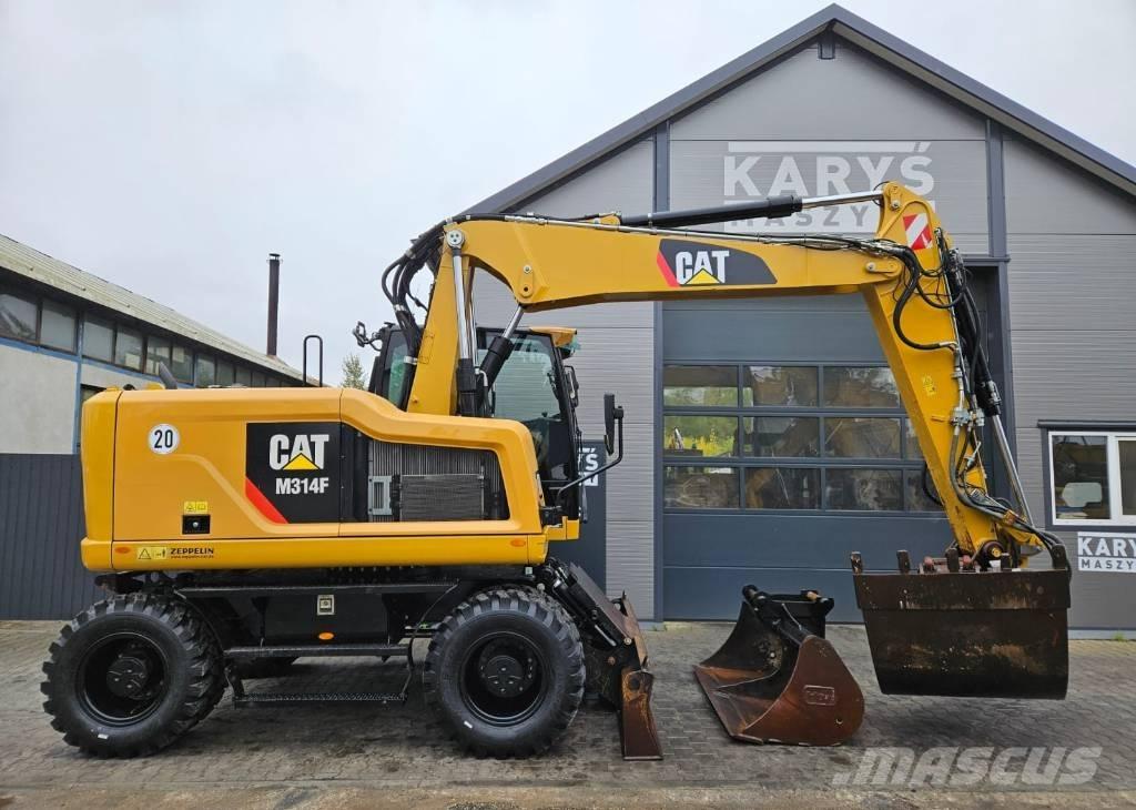 CAT M 314 Kolová rýpadla