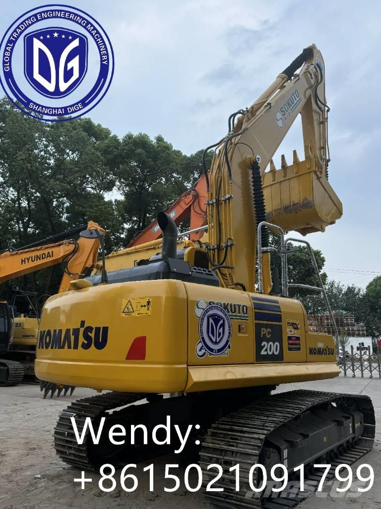 Komatsu PC 200-8 Pásová rýpadla