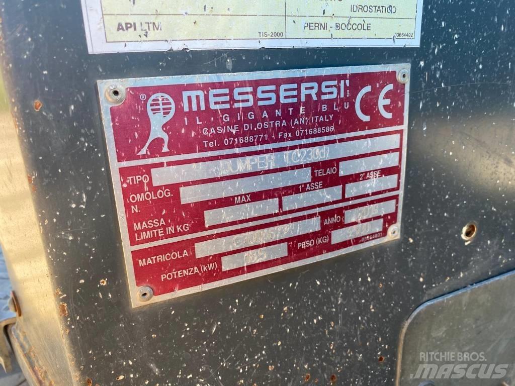 Messersi tc230d Pásové dempry