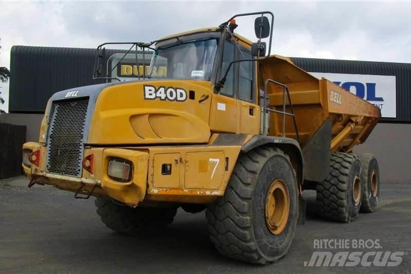 Bell B40D 6X6 Kloubové dempry