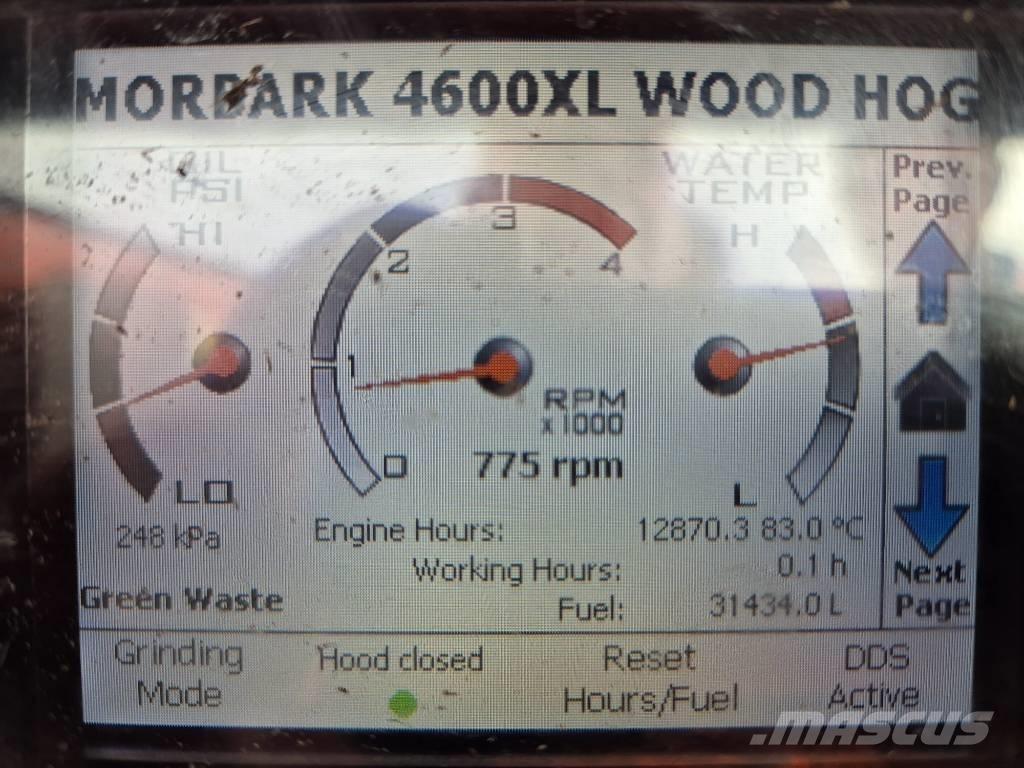 Morbark 4600 XLT Drtiče odpadu