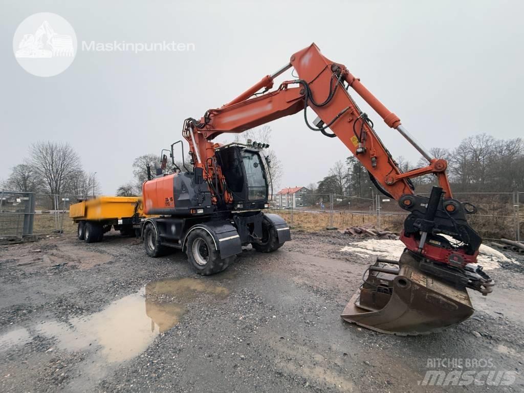 Hitachi ZX 170 W-5 B Kolová rýpadla