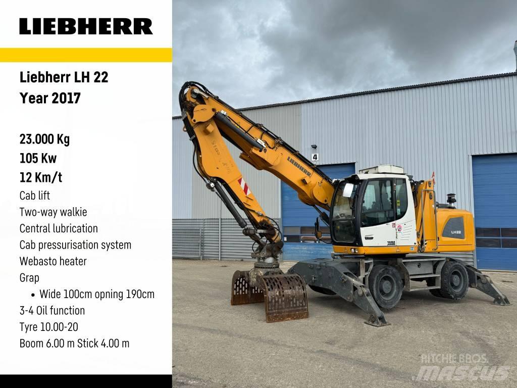 Liebherr LH 22 M Stroje pro manipulaci s odpadem