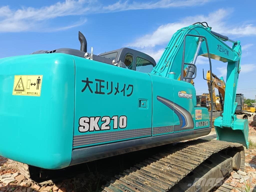 Kobelco SK 210 Pásová rýpadla