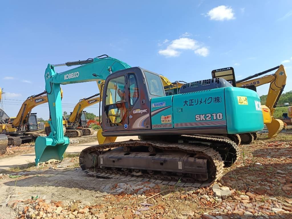 Kobelco SK 210 Pásová rýpadla