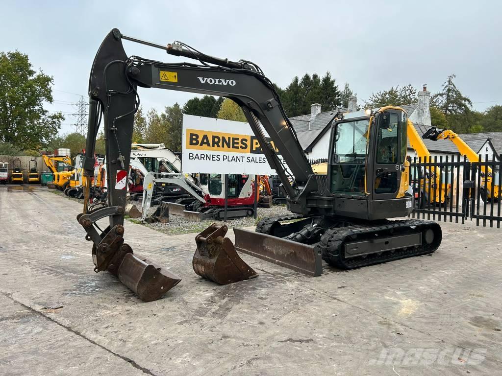 Volvo ECR 88 D Midi rýpadla 7t - 12t