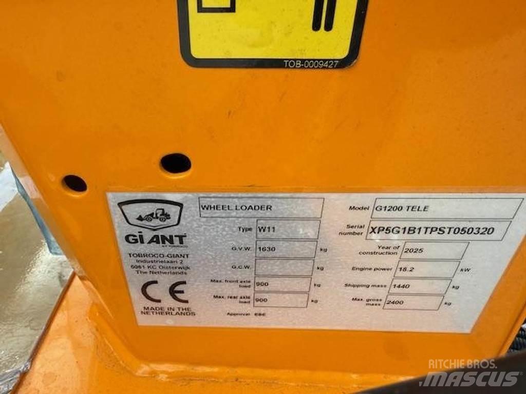 GiANT G1200 Tele Kolové nakladače