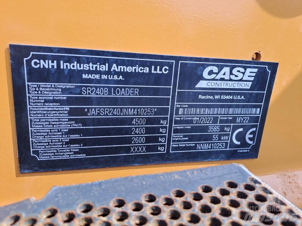 CASE SR 240 B Smykem řízené nakladače