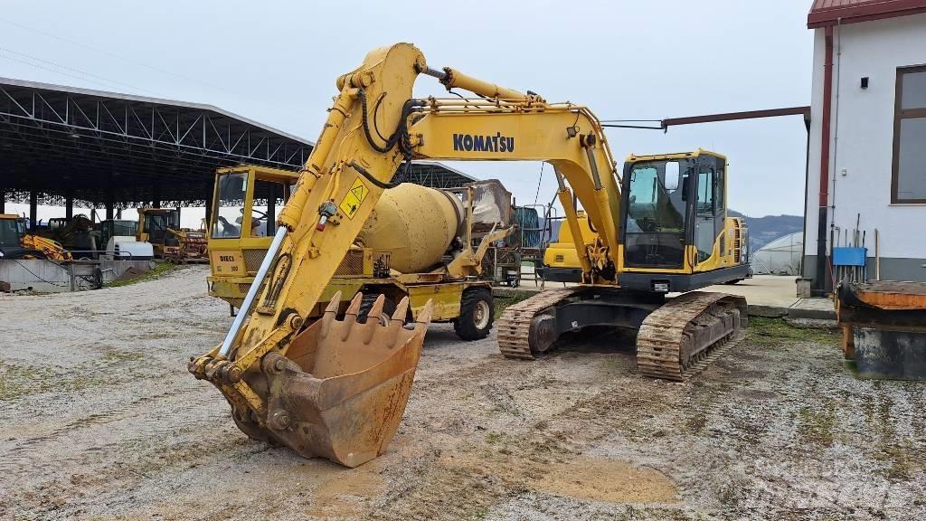 Komatsu PC 190 NLC Pásová rýpadla