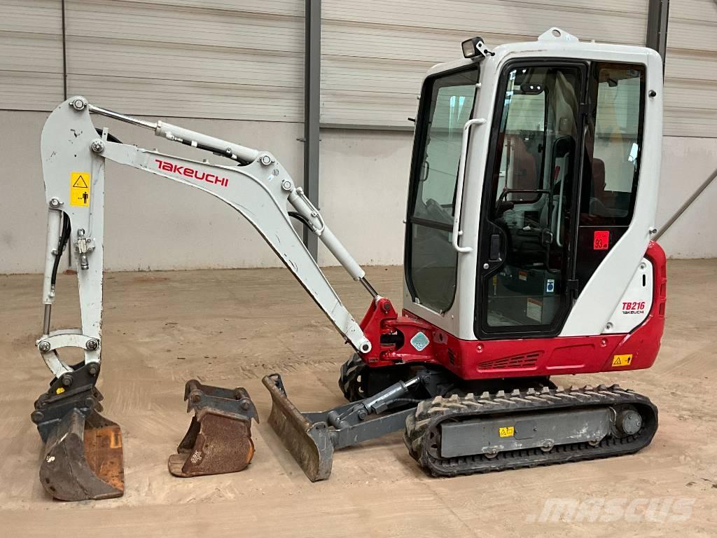 Takeuchi TB 216 Mini rýpadla < 7t
