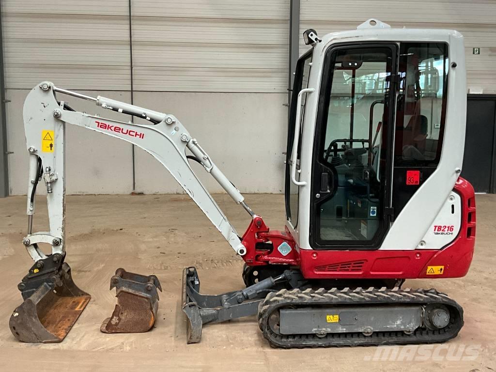 Takeuchi TB 216 Mini rýpadla < 7t