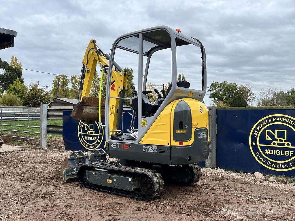 Wacker Neuson ET16 Mini rýpadla < 7t
