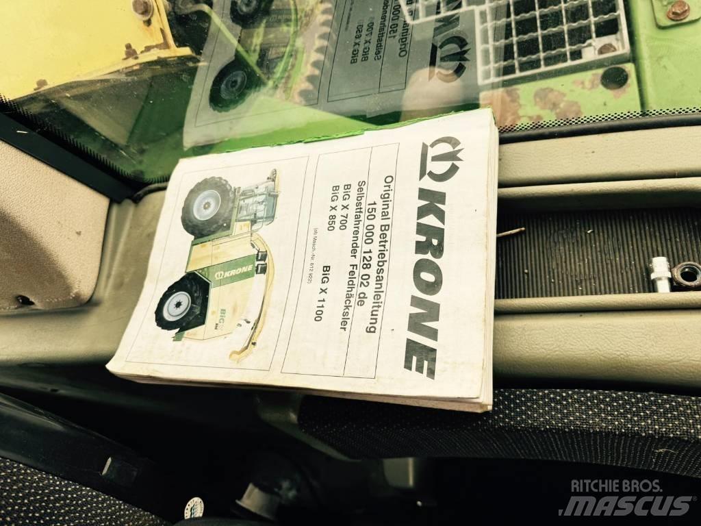Krone Big X 850 Samojízdné sekačky