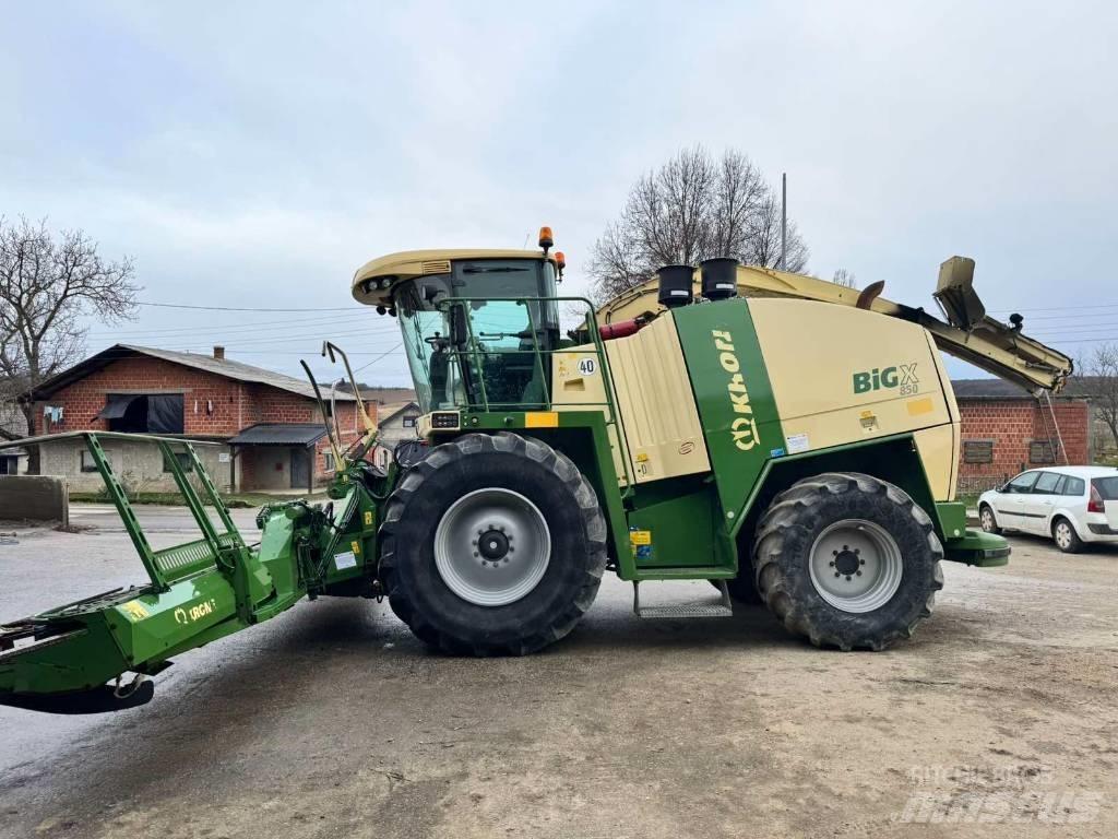 Krone Big X 850 Samojízdné sekačky