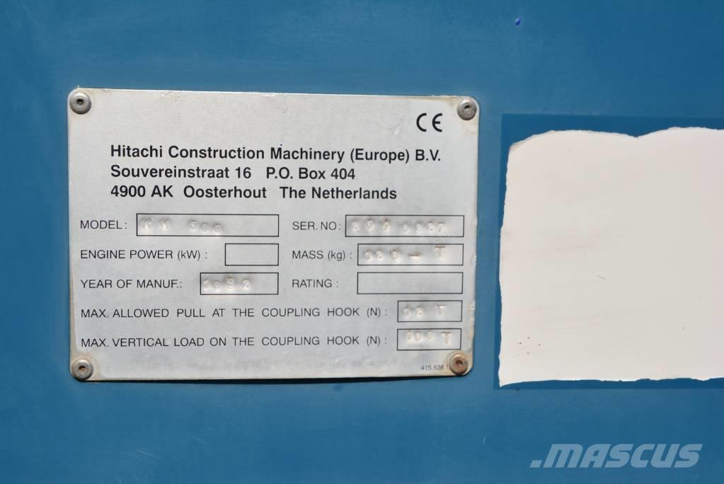 Hitachi KH 500-3 Pásové jeřáby