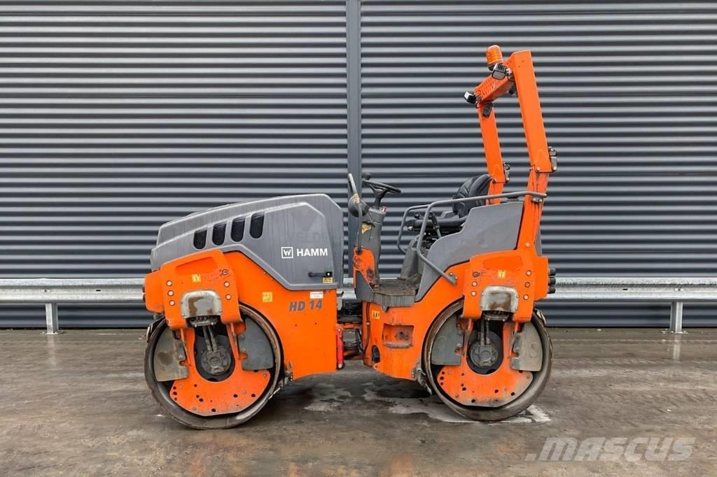 Hamm HD 14 VV Tandemové válce