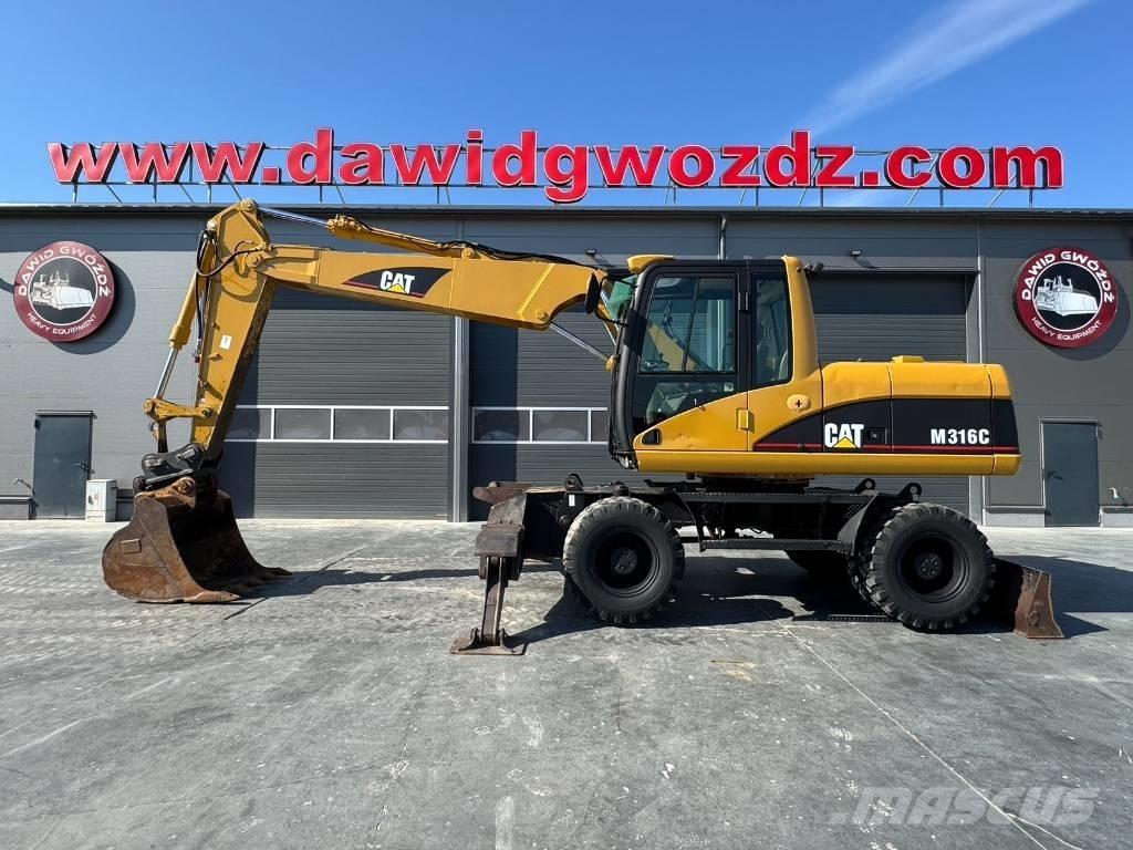 CAT M 316 C Kolová rýpadla