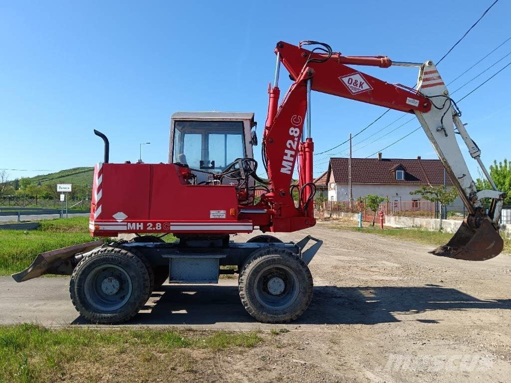 O&K MH2,8C Kolová rýpadla