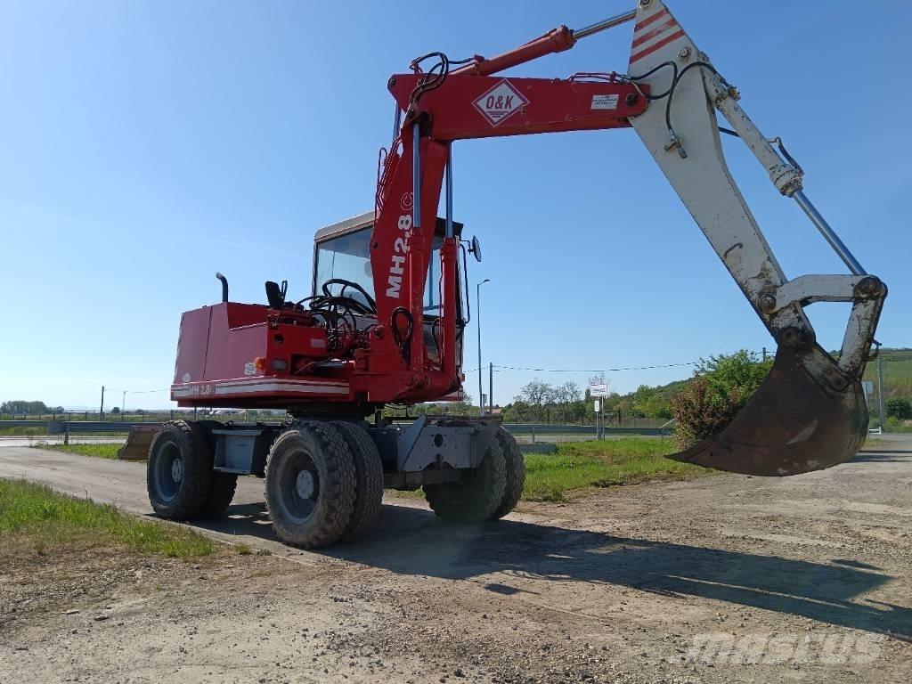 O&K MH2,8C Kolová rýpadla